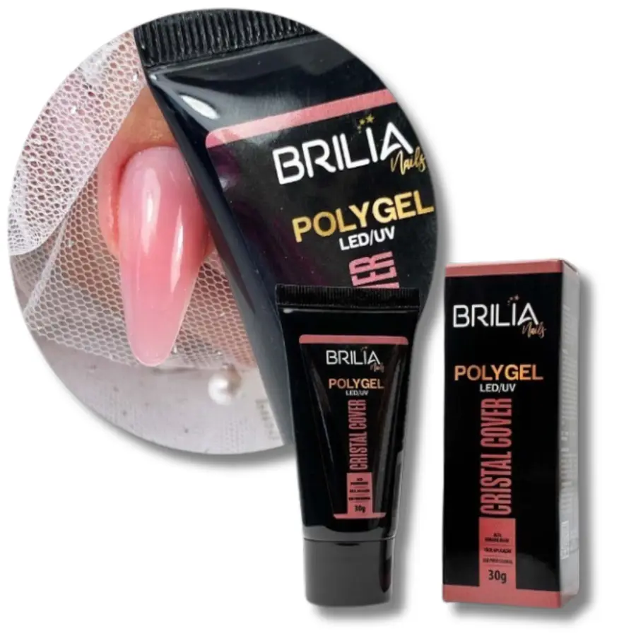 Polygel CRISTAL COVER 30g BRILIA NAILS