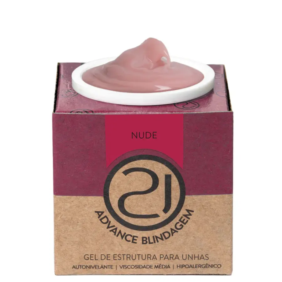 Gel Ecoline Advance Blindagem Nude 32g NAILS 21