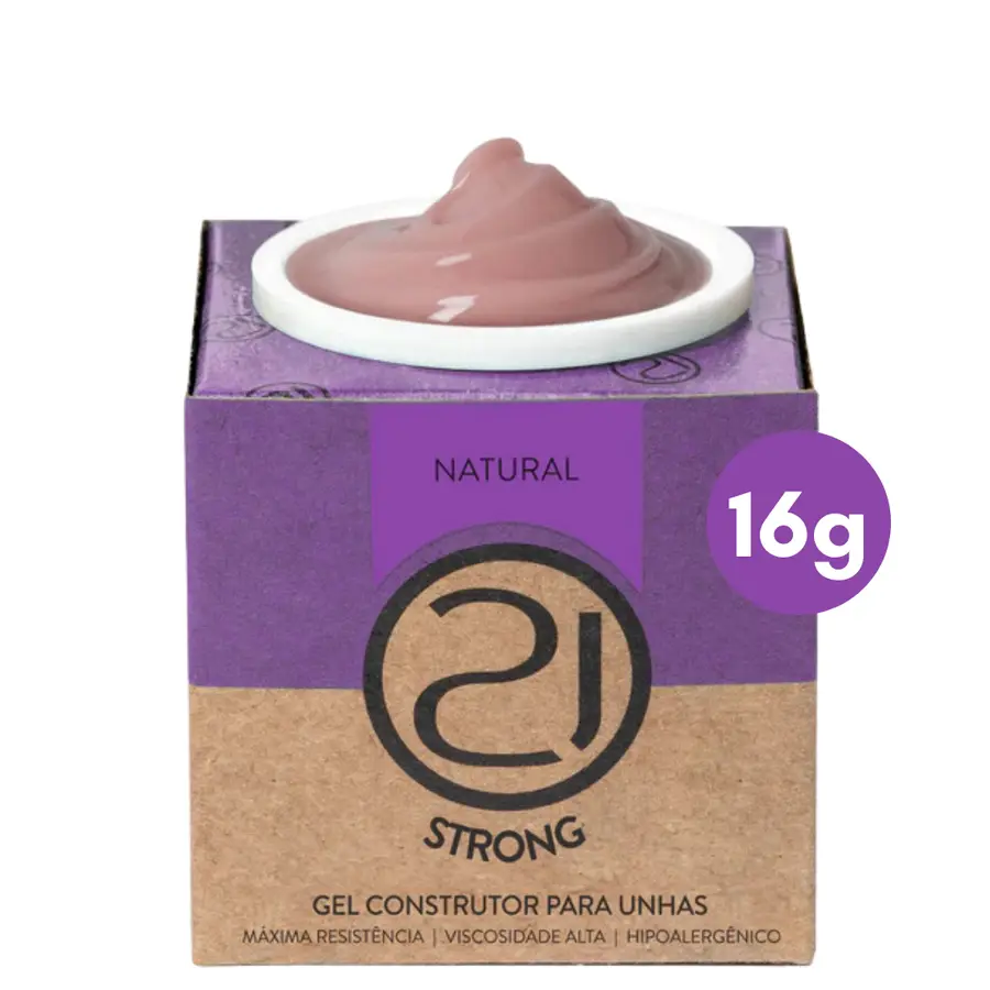 Gel Ecoline STRONG Natural 16g NAILS 21