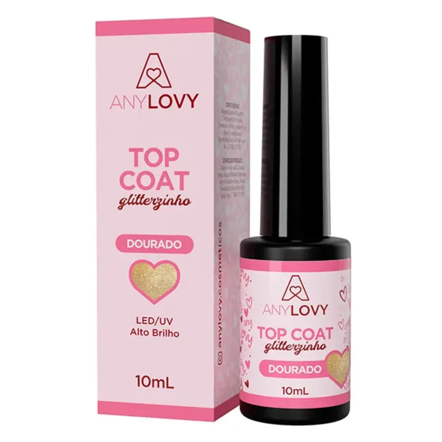 Top Coat DOURADO ANYLOVY 9g