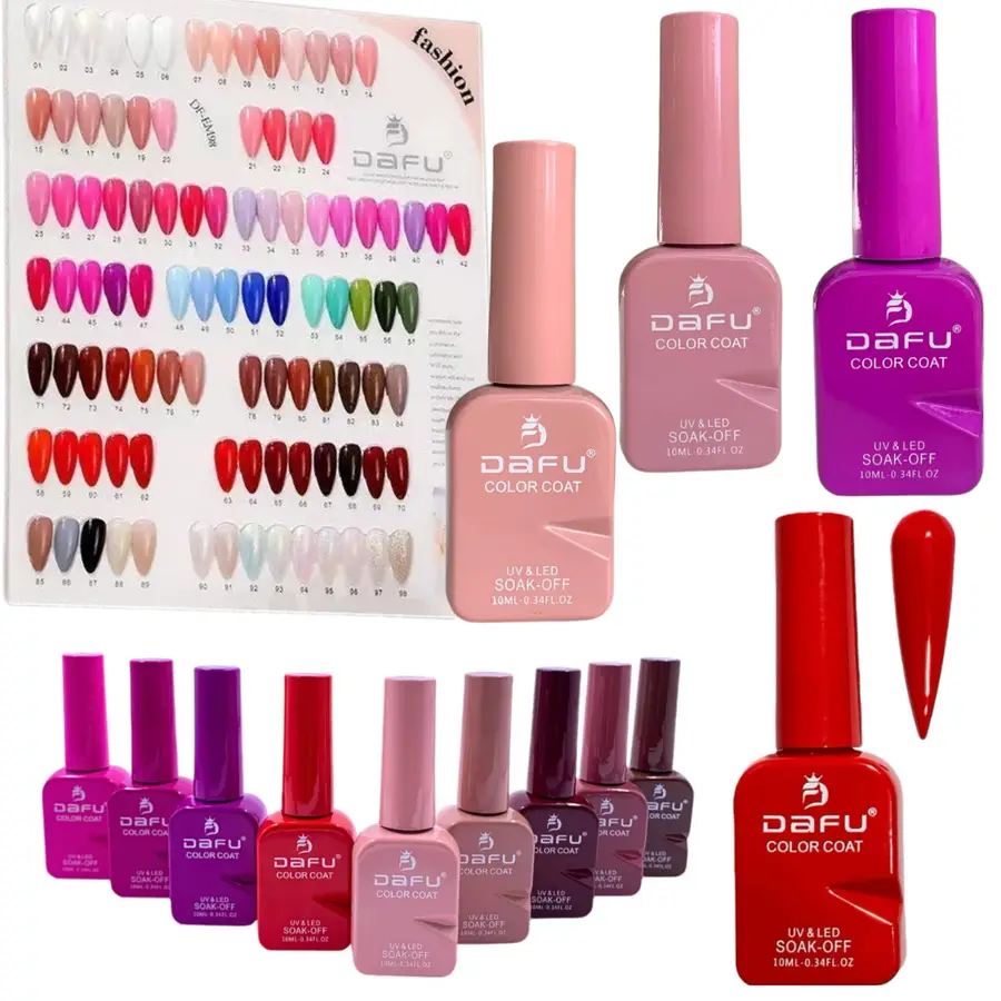 Esmalte em Gel DAFU 10ML  COLOR COAT - EM98