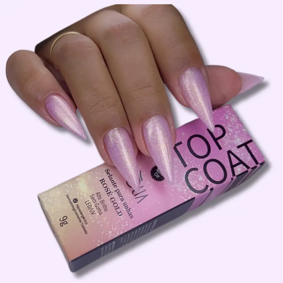 Top Coat 9g ROSE GOLD VOLIA