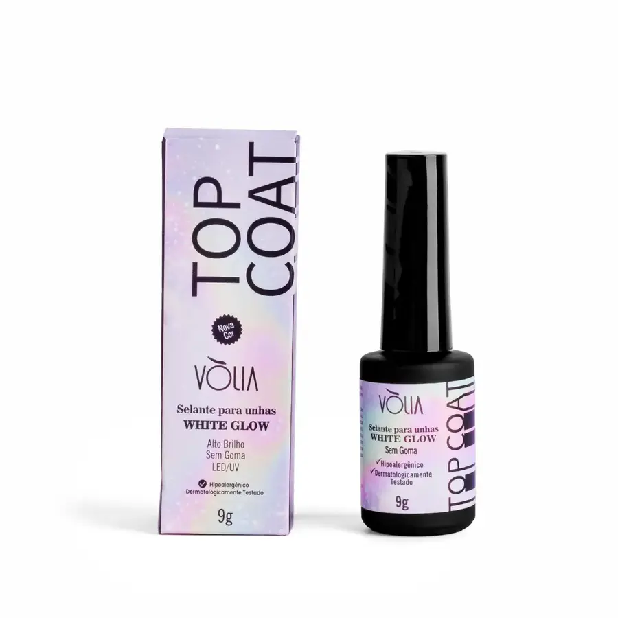 Top Coat 9g WHITE GLOW VOLIA