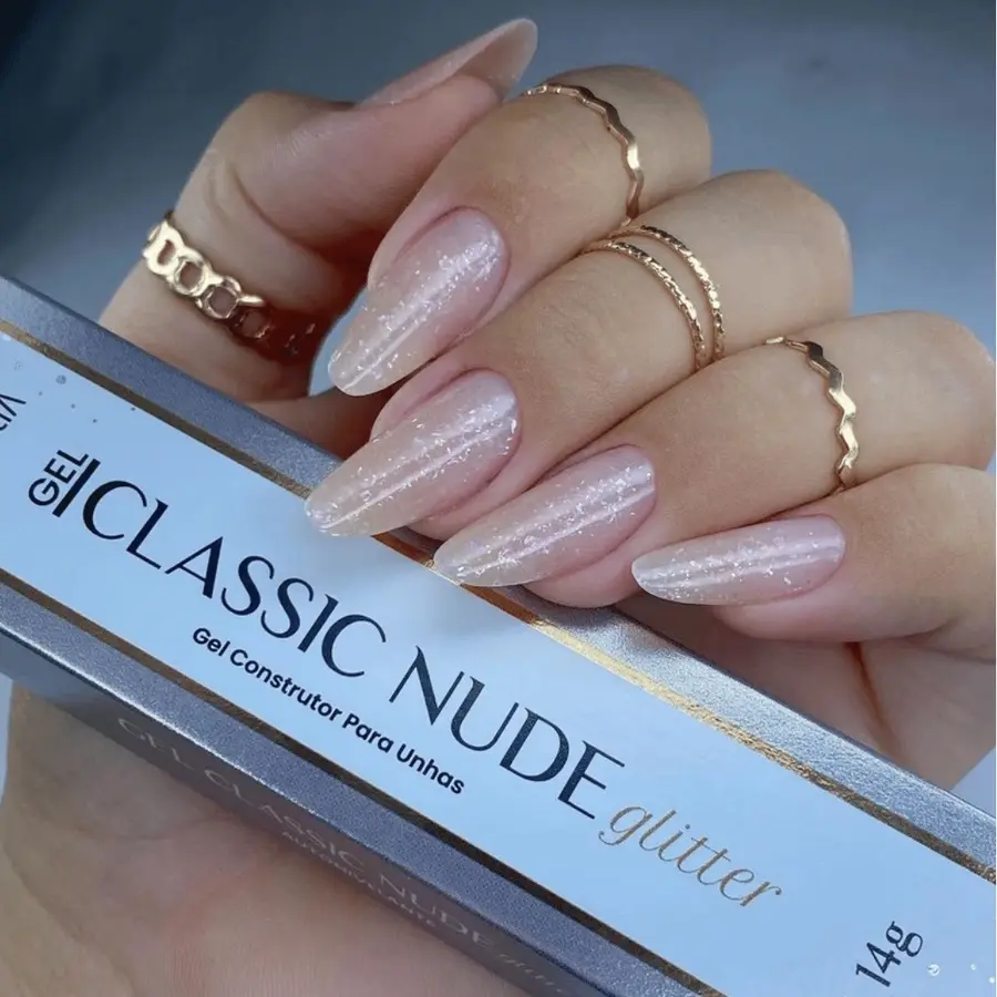 Sachê Gel CLASSIC GLITTER NUDE 14g VOLIA