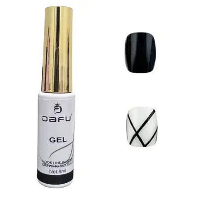 Esmalte Liner Gel PRETO DAFU 8ml