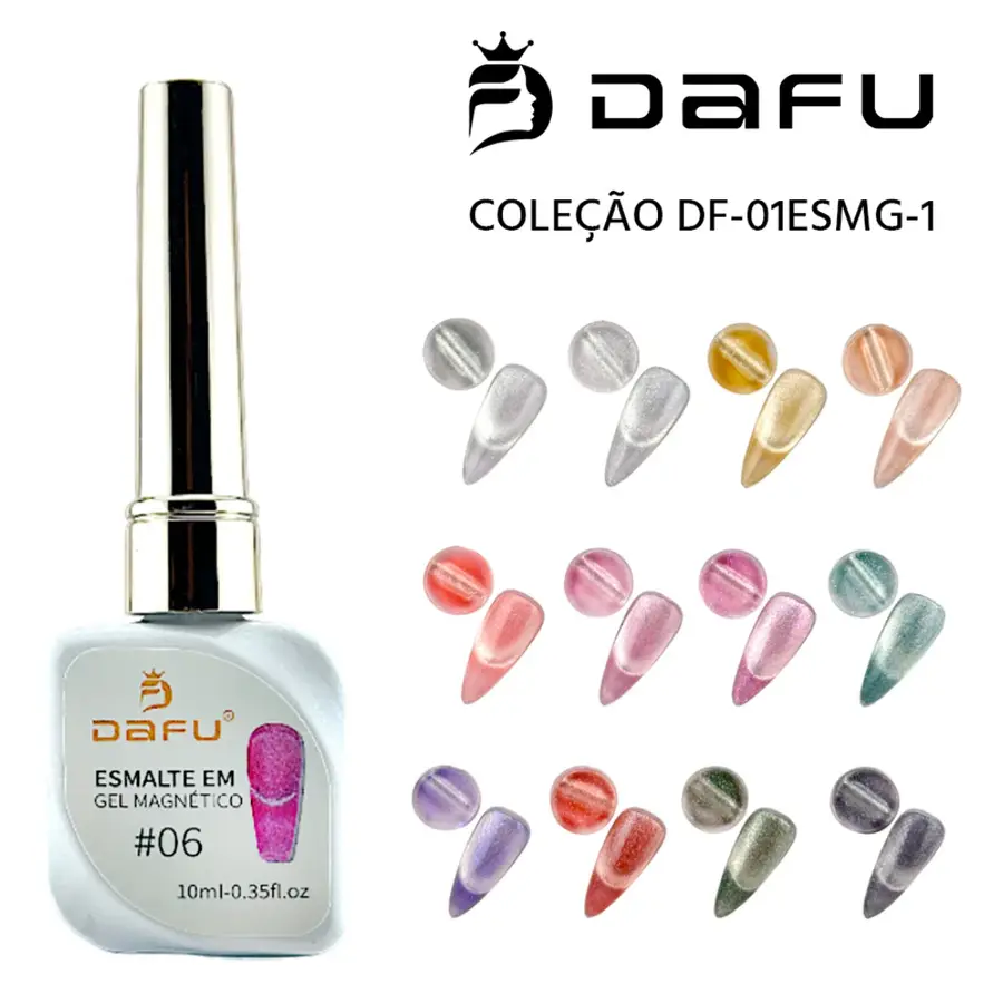 Esmalte em Gel Magnético DAFU 10ML - ESMG1
