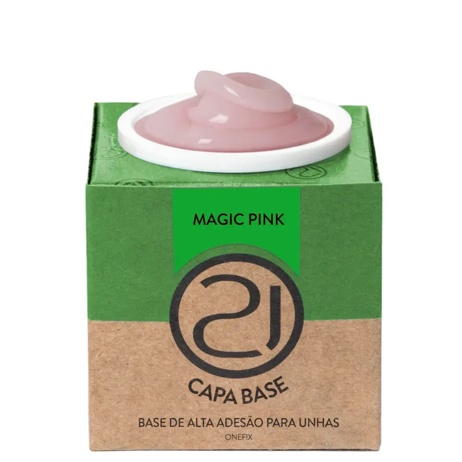 One Fix Capa Base Magic Pink 13g Ecoline NAILS 21