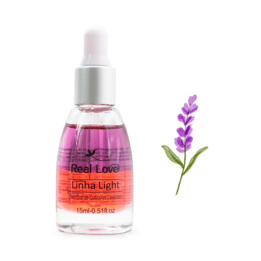 Óleo DUO Hidratante de Cutícula REAL LOVE 15ml