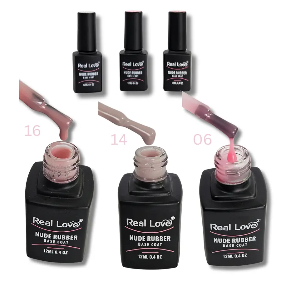 Base em Gel NUDE RUBBER 12ML REAL LOVE