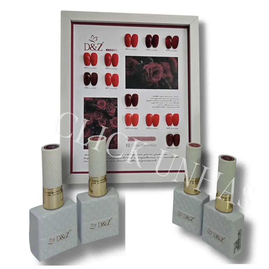 Esmalte em Gel Coleção Sedução D&Z