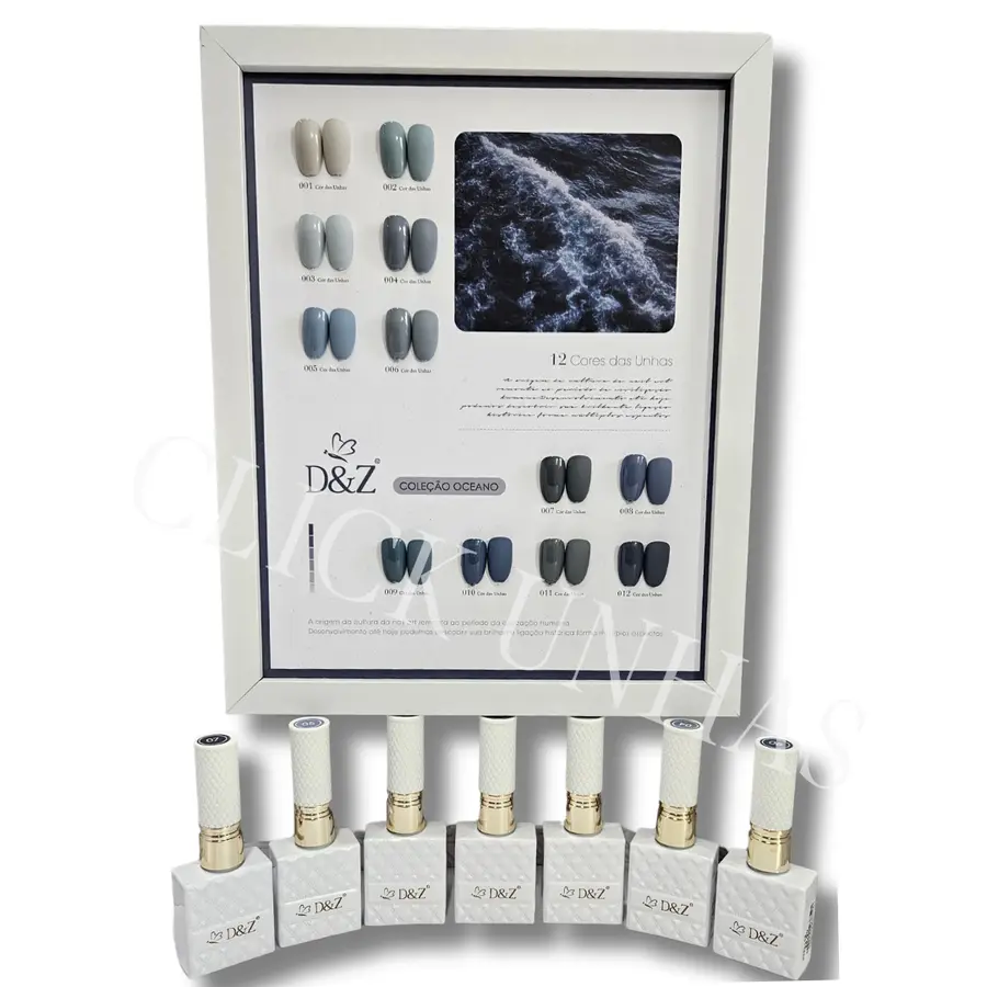 Esmalte em Gel Coleção Oceano D&Z