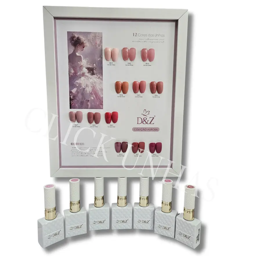 Esmalte em Gel Coleção Aurora D&Z