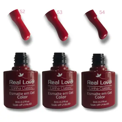 Esmaltes Gel Classic REAL LOVE 8ml ESM-01