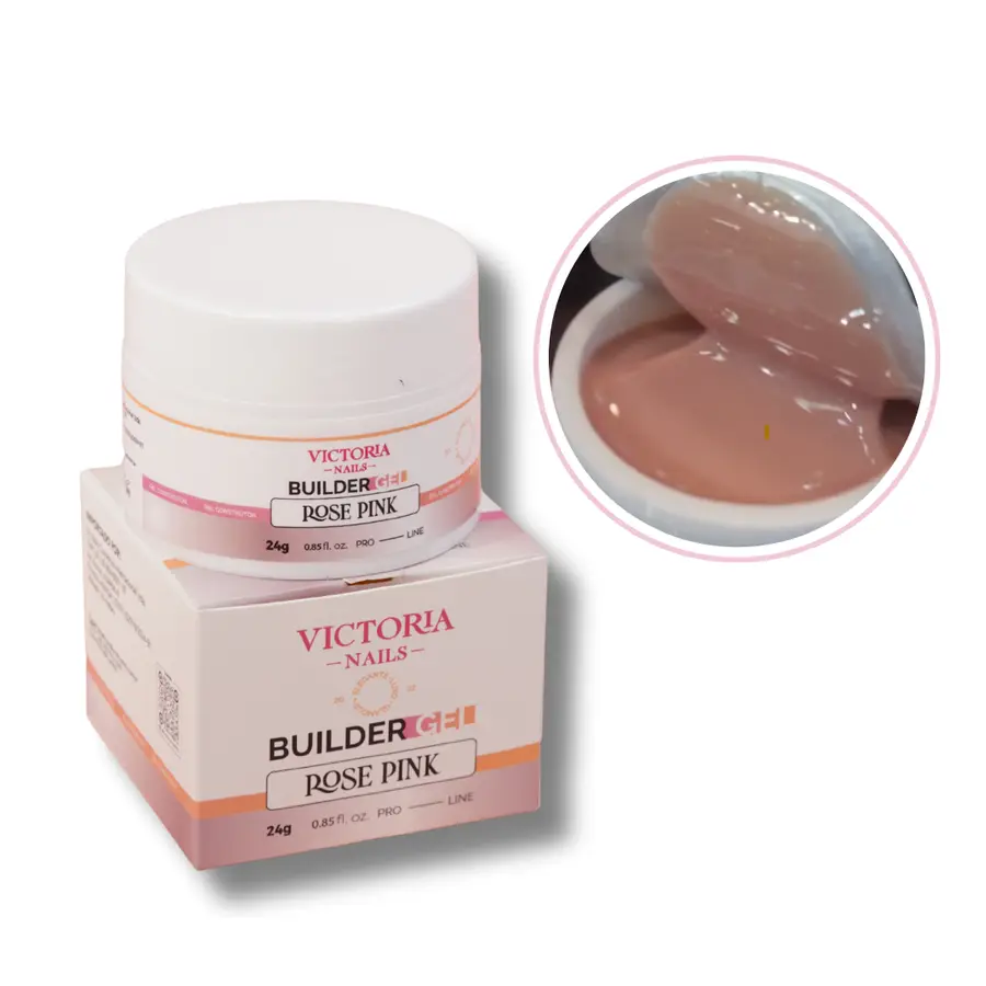 Builder Gel Rose Pink Victoria Nails 24 mL