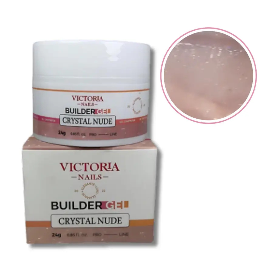 Builder Gel Crystal Nude Victoria Nails  24ml