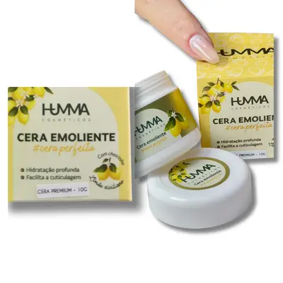 Cera de Cutícula Limão Siciliano 15g HUMMA