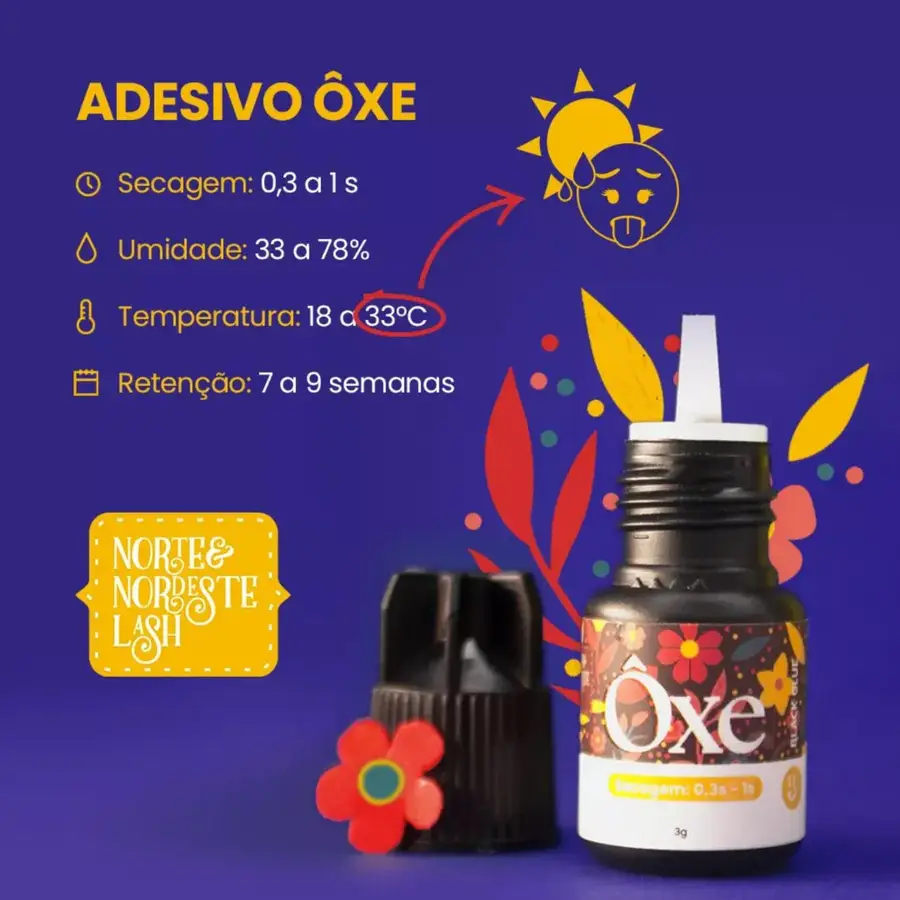 Cola de Cílios ÔXE Beautify Pro 3g