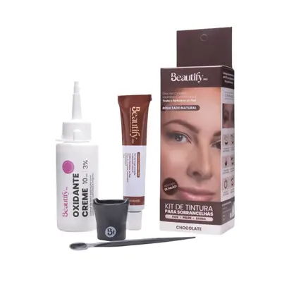 Kit Tintura CHOCOLATE 10g BEAUTIFY PRO