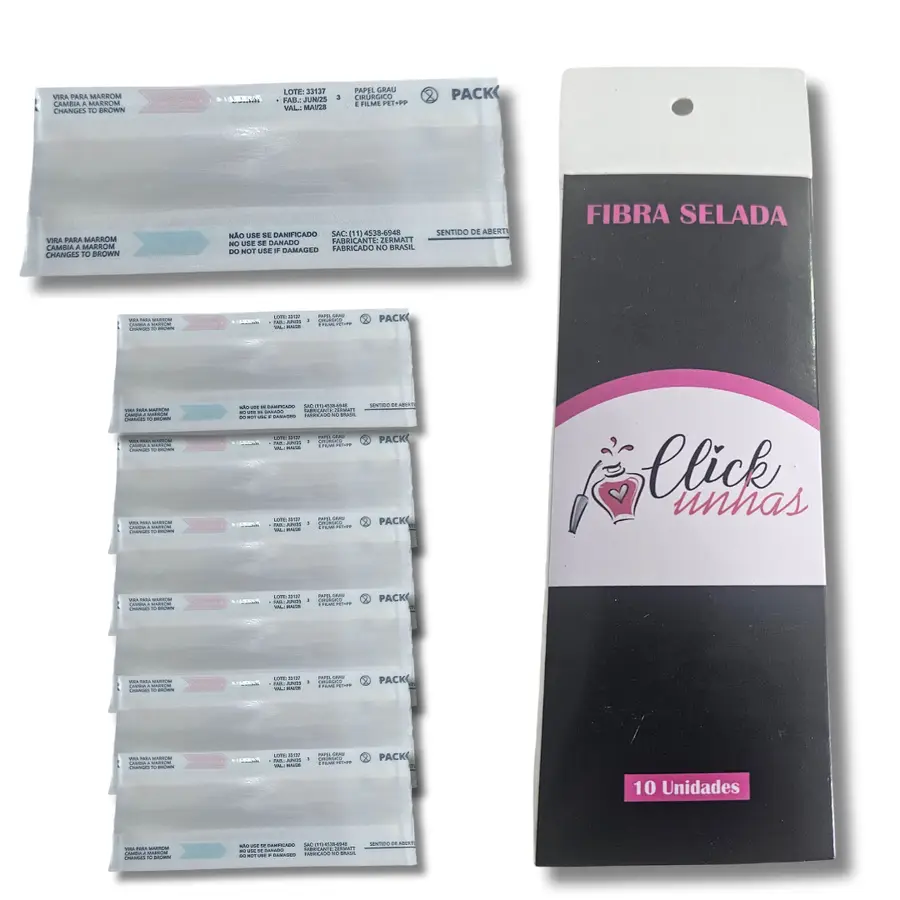 Fibra Selada 1m (10x10cm) Click Unhas