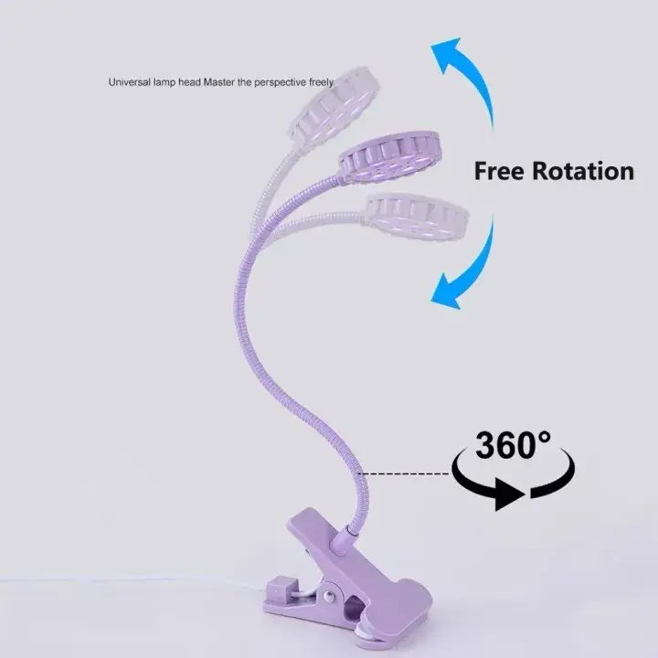 Lanterna de mesa Clip 7 LEDS