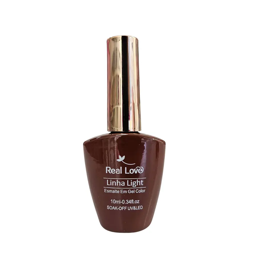 Esmalte em Gel REAL LOVE 10ML MARROM