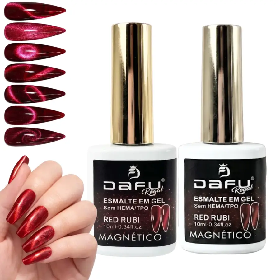 Esmalte em Gel MAGNÉTICO 10ML DAFU ROYAL