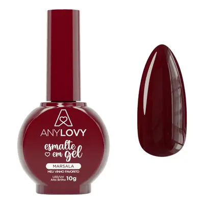 Esmalte Gel MARSALA  ANYLOVY 10g