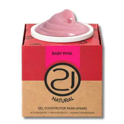Natural Gel Baby Pink 25g NAILS 21