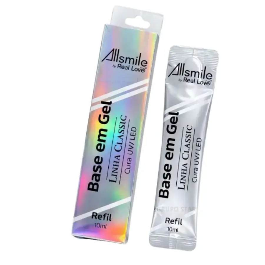 Sachê Base Gel Refil REAL LOVE 10ml